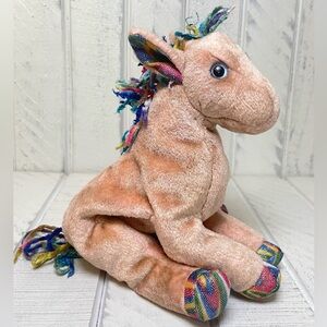 Ty Beanie Baby Zodiac Horse Plush Toy Vintage 2000 Collectible